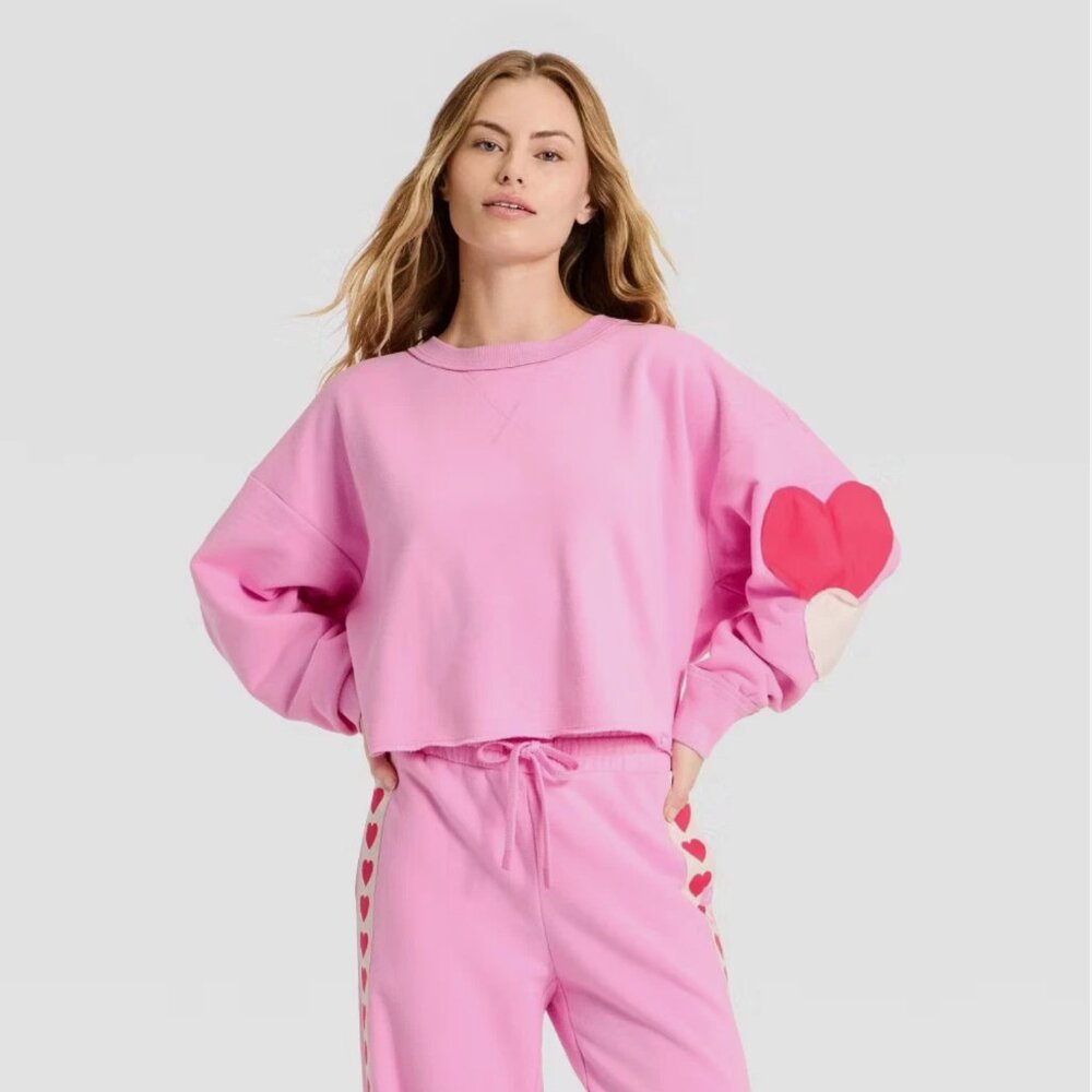 NWT JoyLab Set - Valentine's Day Patchwork French… - image 2